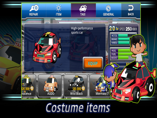 Taxi Driver2 iPad screenshot
