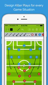 Soccer Blueprint Lite - Clipboard Drawing Tool for Coaches screenshot