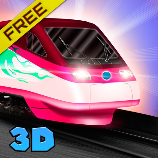 Speed Train Driving Simulator 3D Free icon