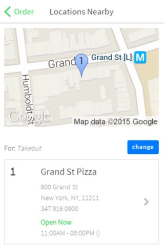 Grand St Pizza screenshot 2