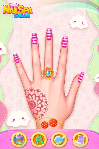 Magic Nail Salon: Girls Makeover Games screenshot 4