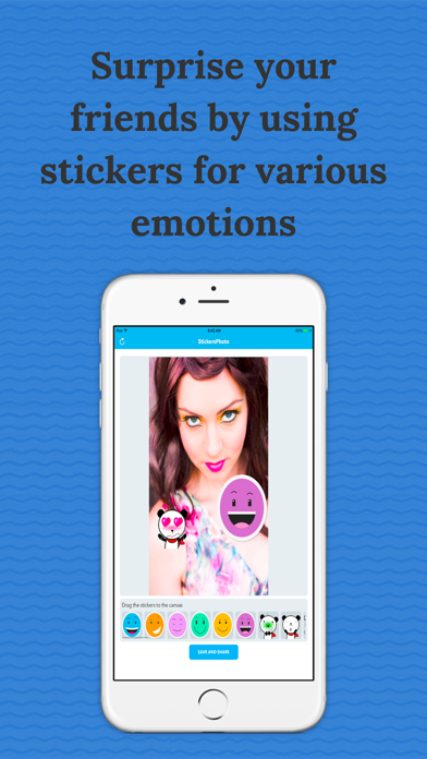 Photostickers-Free iPhone screenshot
