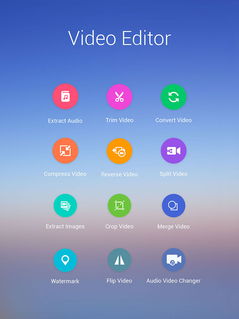 Video Editor - Editing video with everything