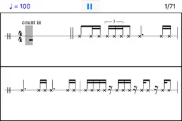 Game screenshot Snare Drill - Sight-Reading Exercises for Drummer apk