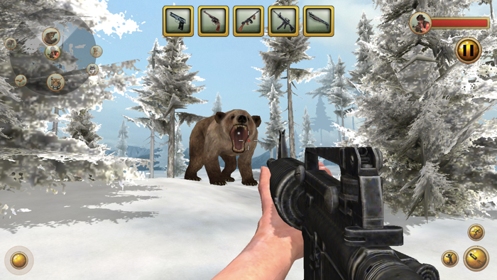 Deer Hunting Ice Age