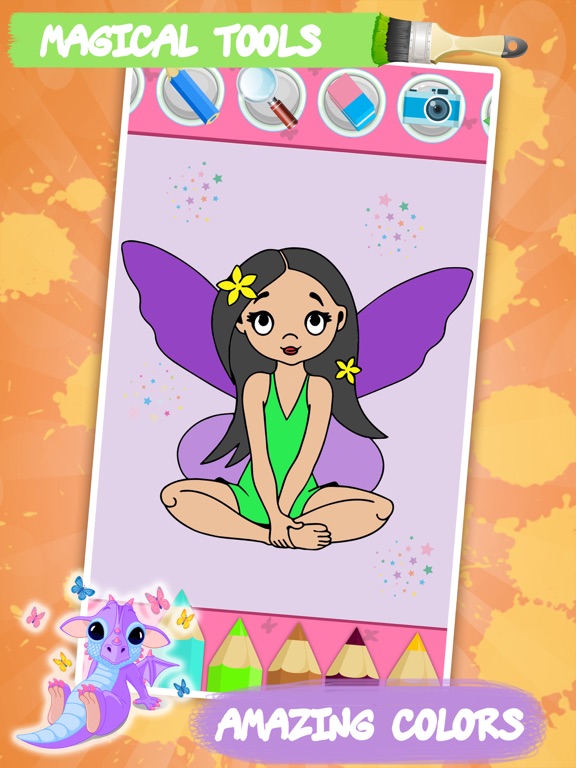 Screenshot #5 pour Livre de coloriage Princesses