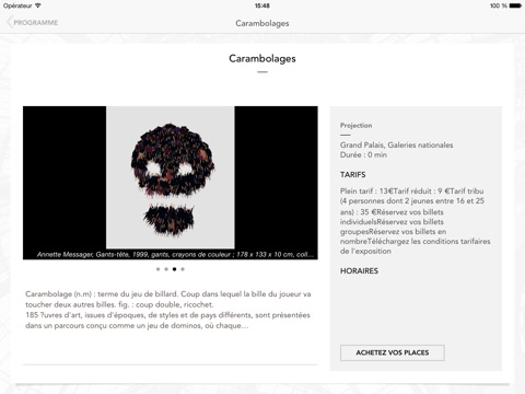 Grand Palais, le magazine screenshot 4