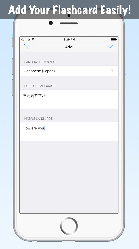 #4. Text to Speech Voice Flashcard - TTS Voices App Engine with Vocabulary Flash Card Maker (iOS) Podle: Jian Yih Lee