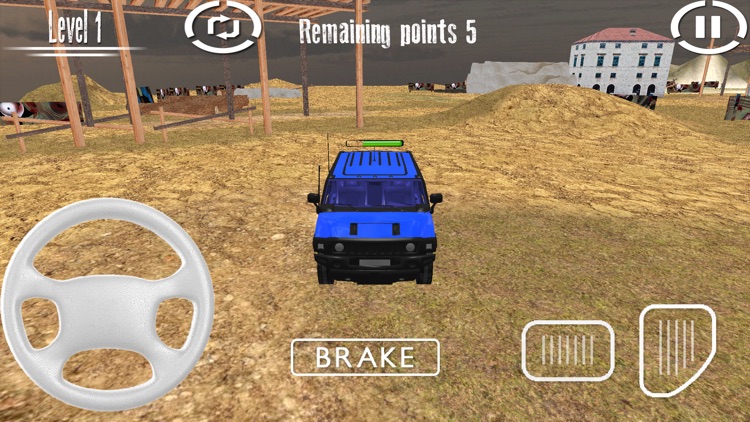 Zombie OffRoad Driver 3D - 4x4 Off Road Parking Simulator screenshot-3