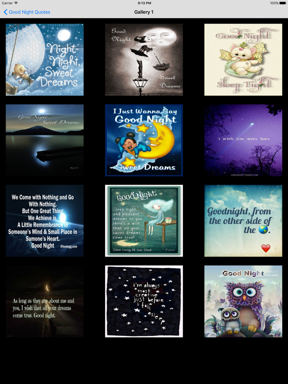 Screenshot #5 pour Good Night Quotes: Find and Share Good Night Messages