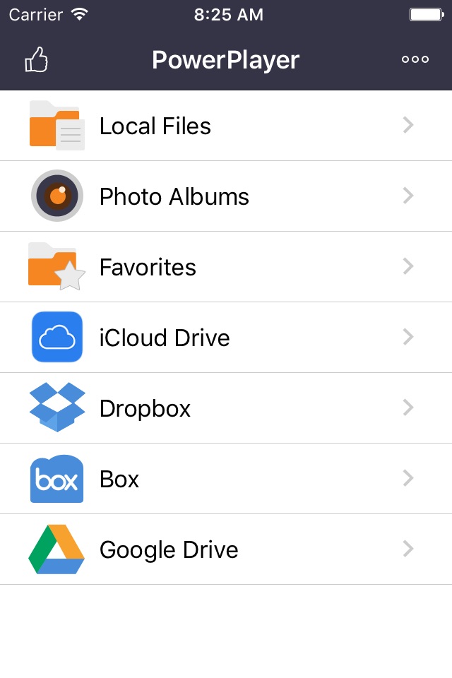 iPhone screenshot