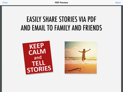 Little Story Creator -  Digital Scrapbooking and Photo Collage Maker iPad screenshot