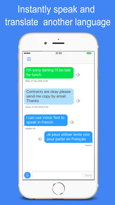 Voice Text screenshot1