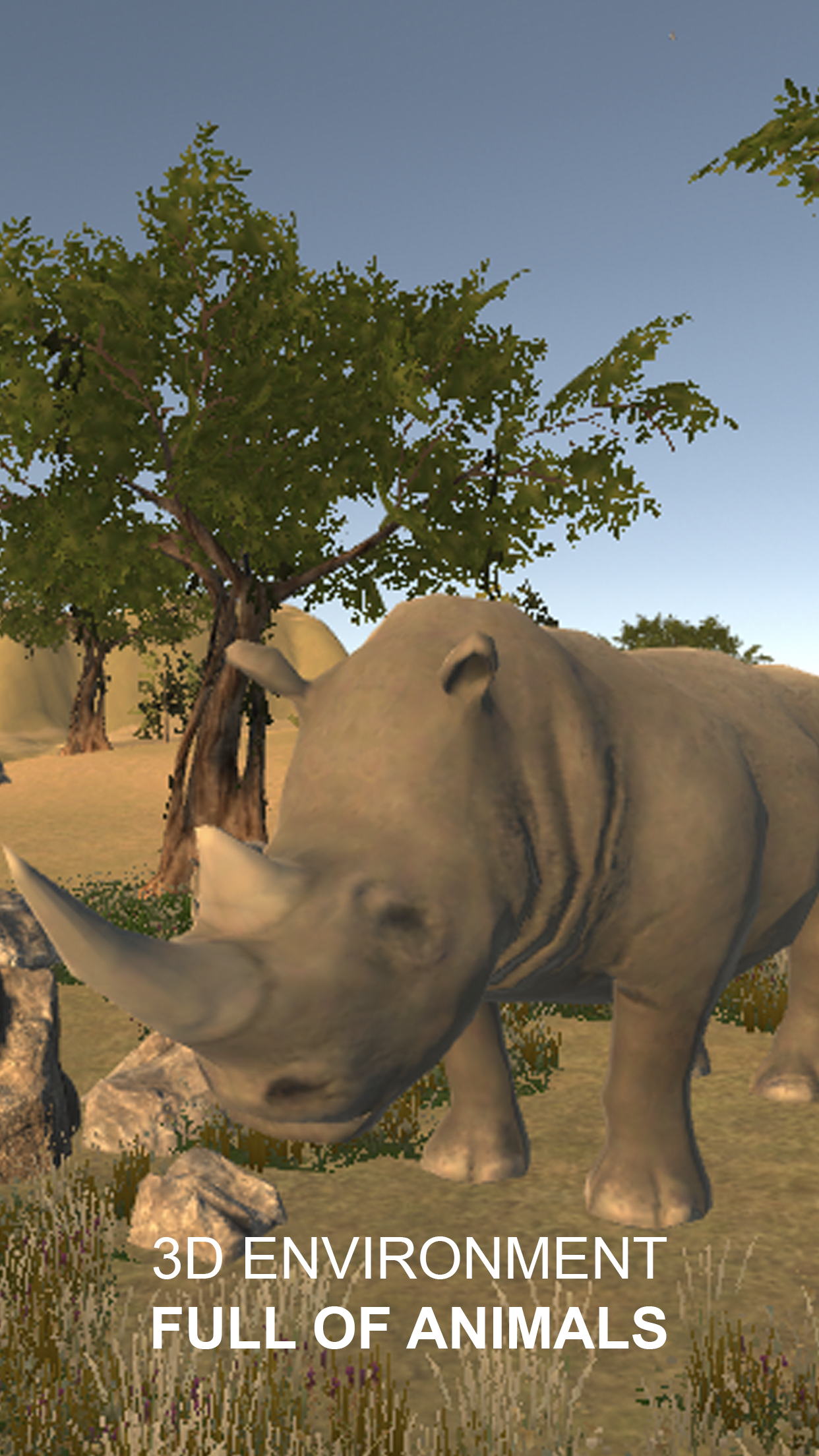 Explain 3D: Tropical and African animals FREE screenshot 3