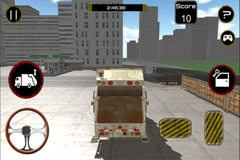 Garbage Dumper Truck Driver 3D : Free Play Game Simulator screenshot 3