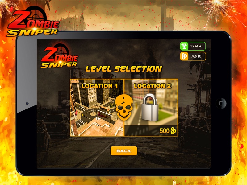 casa de la muerte zombie de francotirador screenshot 7