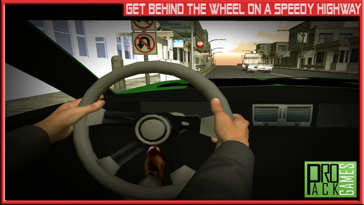 Full throttle racing in car - Drive as fast & as furious you can