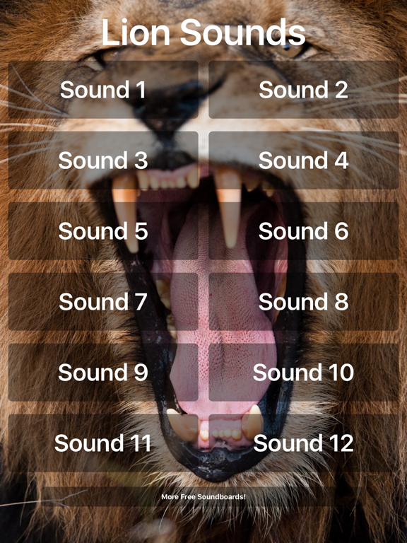 Lion Sounds app screenshot 2