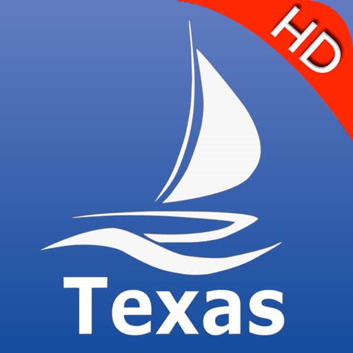 Texas GPS Nautical charts pro