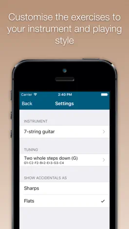 Game screenshot Fretboard Trainer - Learn the notes for guitar and bass hack