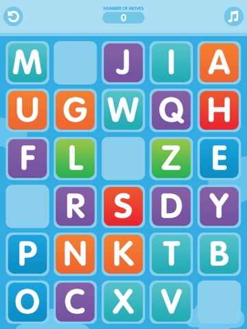 Screenshot #5 pour ABC Slider Puzzle Game (Alphabet game for first grade pupils)- The Yellow Duck Educational Game Series