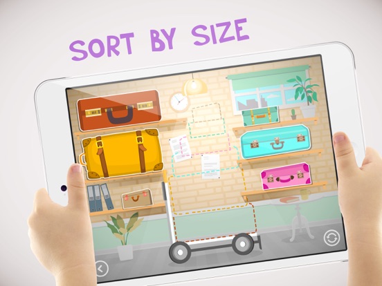 Little Postman - sorting by color, size and shape for early development of toddlers 2+ years iPad screenshot