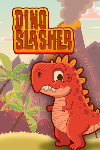 Dino slasher hunter - No cut fruit screenshot 2