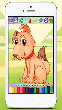 Game screenshot Собаки Раскраска игры mod apk