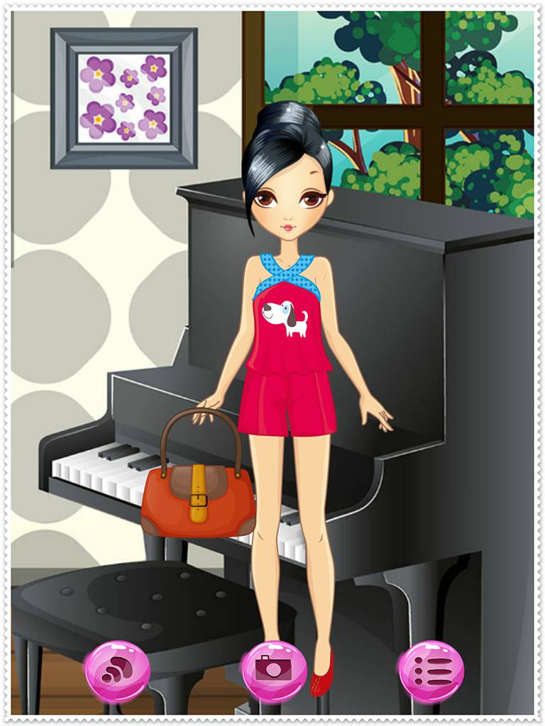 Pretty Girl Celebrity Dress Up Games - the make up fairy tale princess for girls screenshot 9