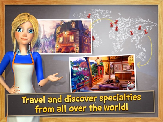 Screenshot #2 for Gourmet Chef Challenge - Around the World - A Hidden Object Adventure