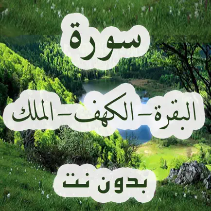 سورة البقرة والكهف والملك إهداء من محمد السمحان Cheats