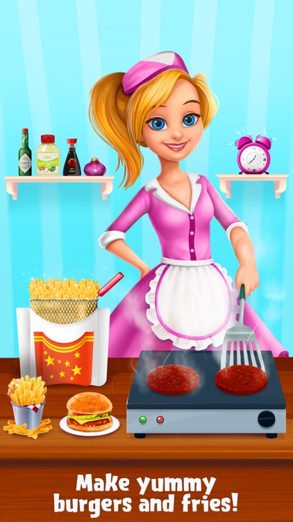Burgers & Shakes - Fast Food Maker