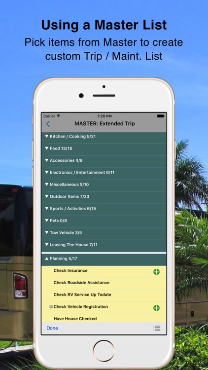 RV Checklist