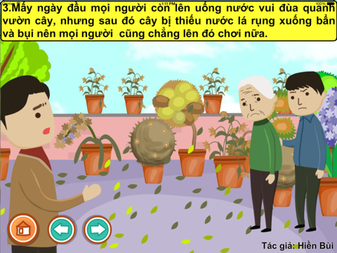 Screenshot #6 pour Khu vườn trên sân thượng (Truyện thiếu nhi từ tác giả Hiền Bùi)