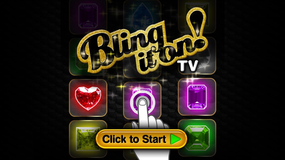 #1. Bling It On! Attain gilt skills in this fun & uniquely addictive gem match game! (iOS) Podle: Daniel Hodge