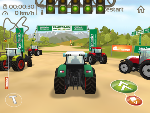 Screenshot #6 pour Tractor Worldcup Rallye – the racing game for farmers and fans of tractors and agriculture!