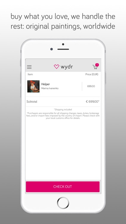 wydr - original paintings on your open art-trading platform, your easy access to the art world screenshot-4