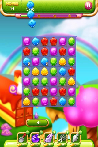 Amazing Candy Jewels Paradise Popping screenshot 2