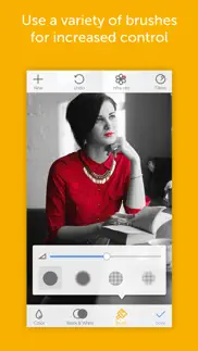 How to cancel & delete splash of color - black & white photo grayscale effect editor for instagram 4