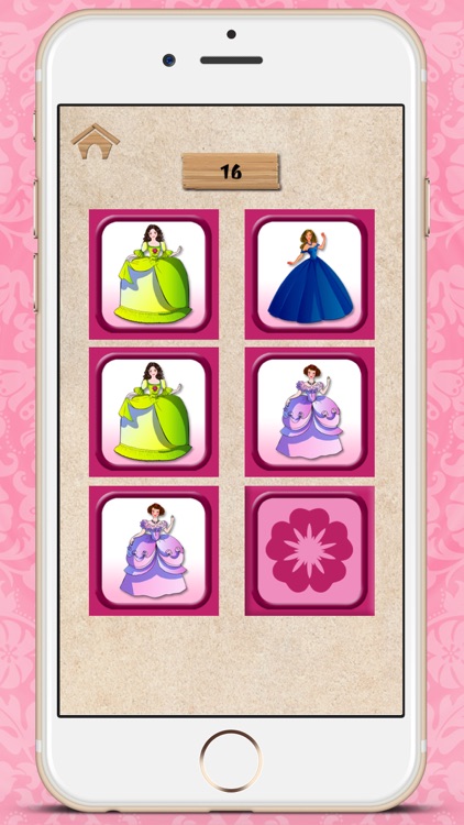 princesses memory: games for brain training for girls screenshot-3