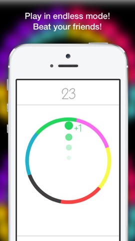 Dot Bounce In Circle- Free Endless Color Game Modeのおすすめ画像1