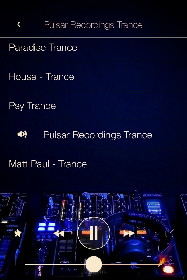 Trance MUSIC Online Radio screenshot 2