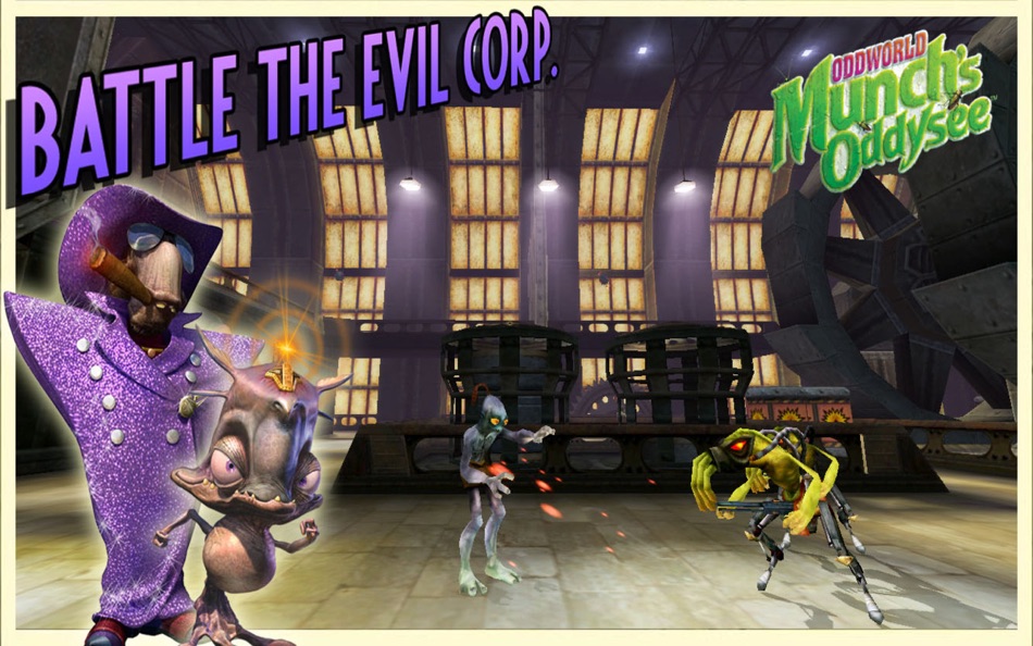 #4. Oddworld: Munch's Oddysee (macOS) Podle: Oddworld Inhabitants Inc