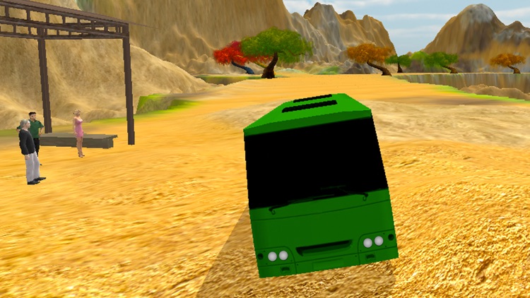 Offroad Tourist Bus Transport - Drive on Hills To Be a Best Duty Driver screenshot-4