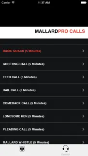 duckpro duck calls - duck hunting calls for mallards - bluetooth compatible iphone screenshot 1