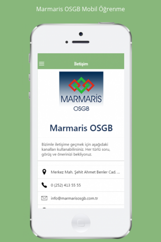 Marmaris OSGB screenshot 3