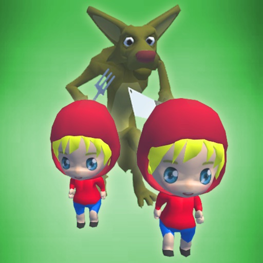 Little Red Cap Twins - Endless Double Runner Game