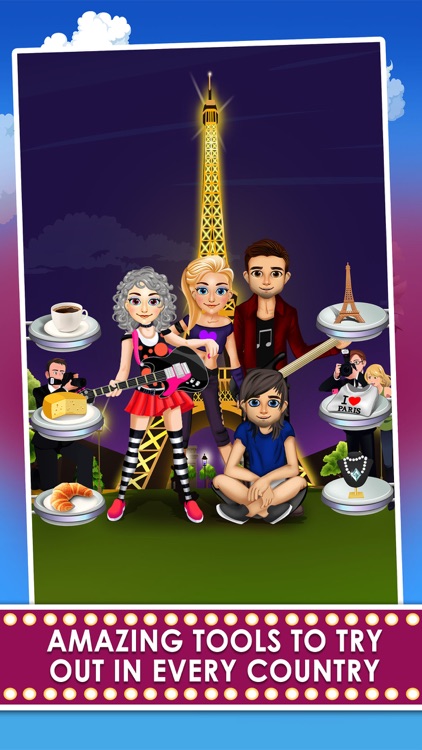 Celebrity Girl Fashion Salon Tour - dress up spa & hair makeover games for kids!