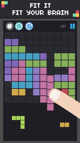1 Block Puzzle テトリス 無料 10x10 Craft Games パズルのおすすめ画像1