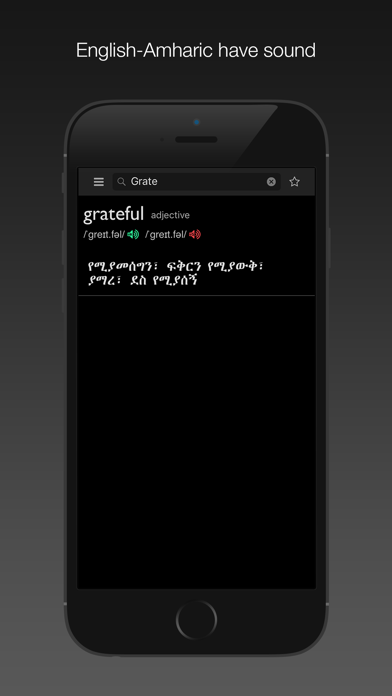 Screenshot #2 pour Amharic-English dictionary